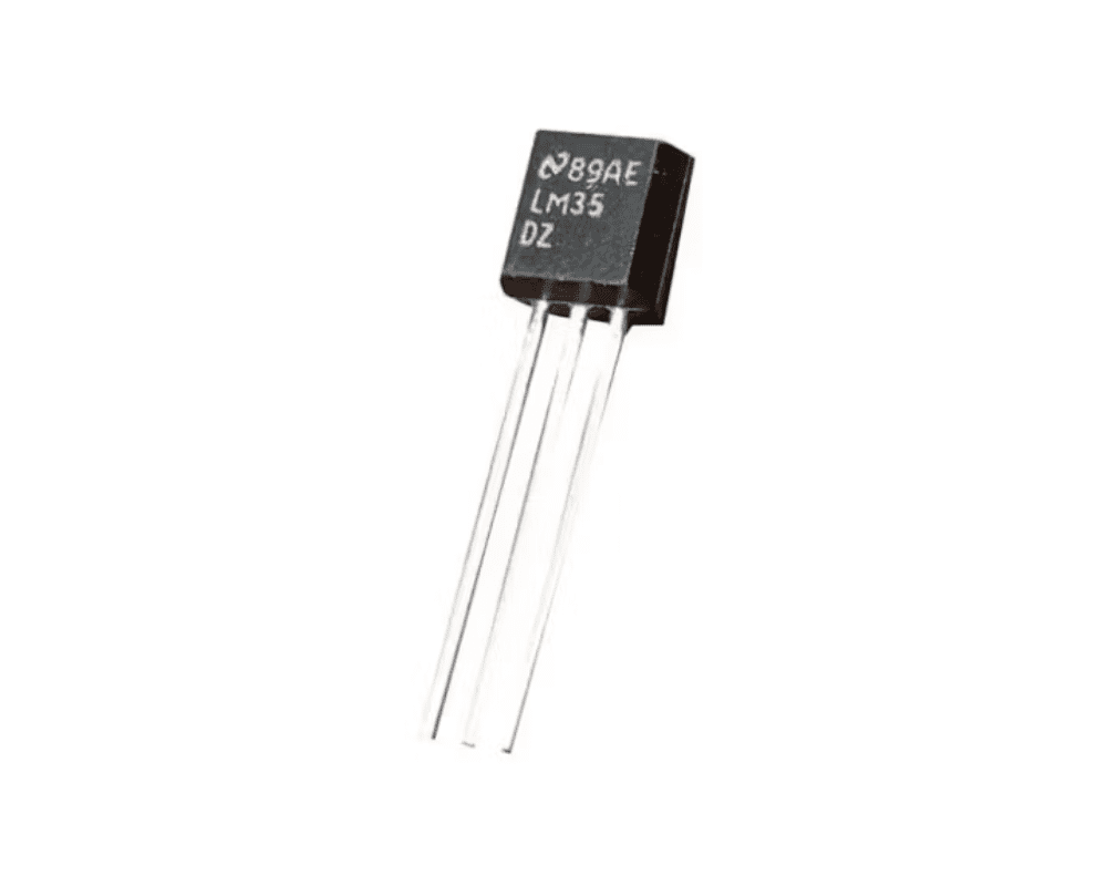 Transistor LM35 sensor de temperatura