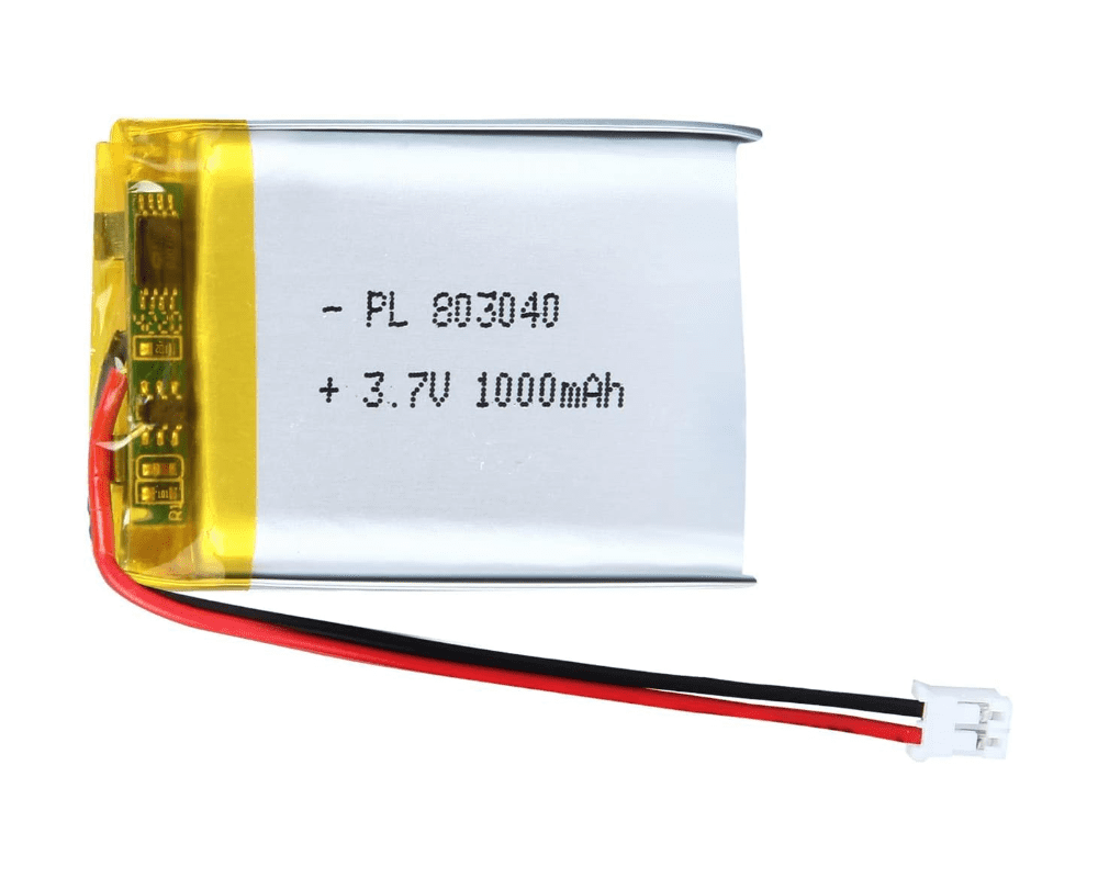 Batería Litio Li-ion 1000mAh en 3,7V