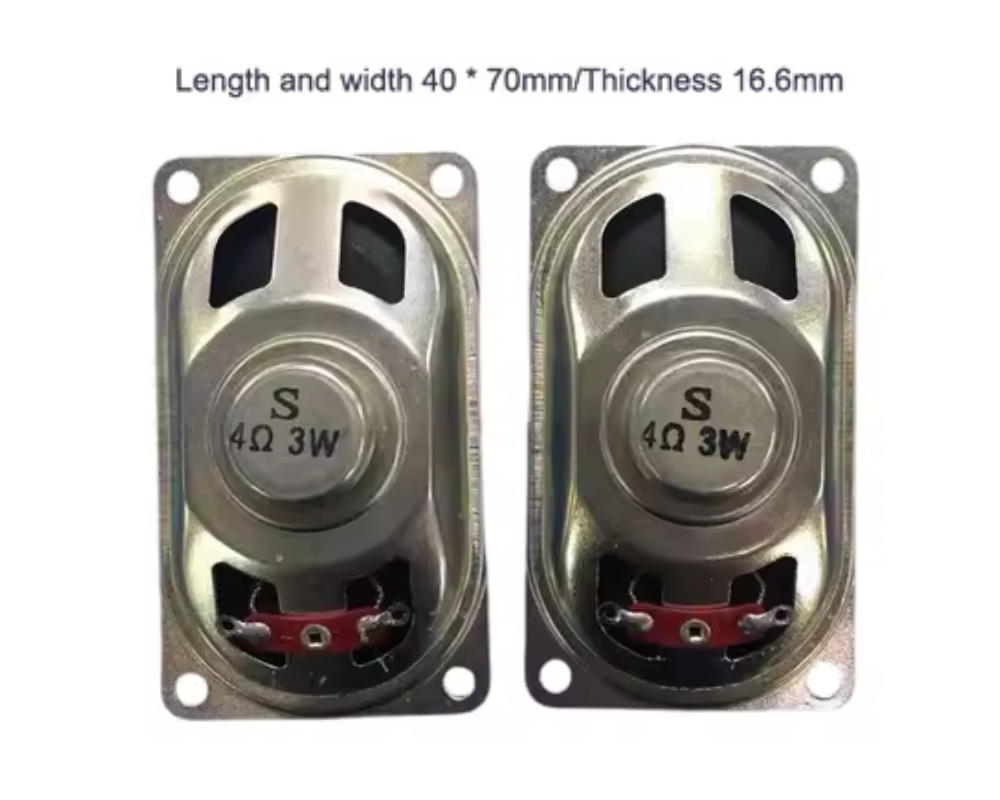 Bocina 3W 4 OHM (40x70x17mm)
