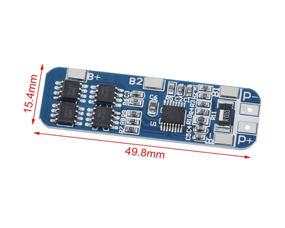 XH-3S-01 Módulo cargador batería litio BMS 18650 3S 12V 10A